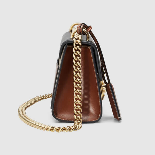 国内発送☆グッチ ショルダーバッグ 偽物 アップル&ハート GG スモール チェーン 409487 KLQJG 9785